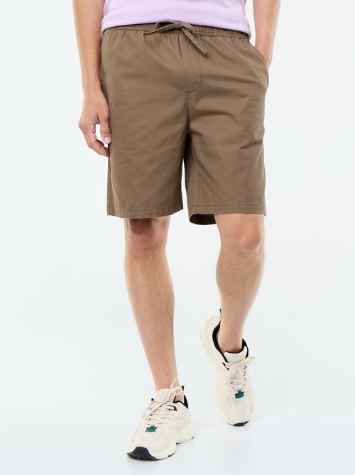 Bermuda chino in twill - Kiabi