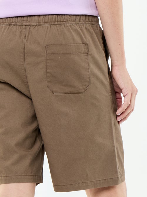 Bermuda chino in twill - Kiabi