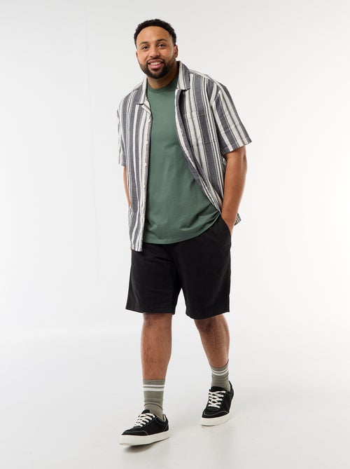 Bermuda chino in twill - Kiabi