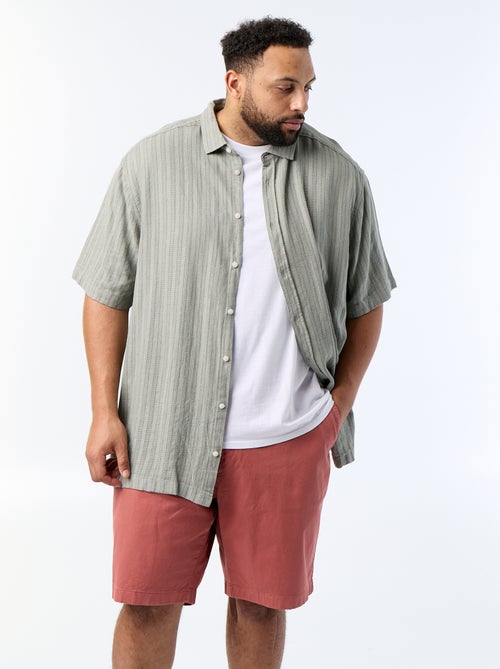 Bermuda chino in twill - Kiabi
