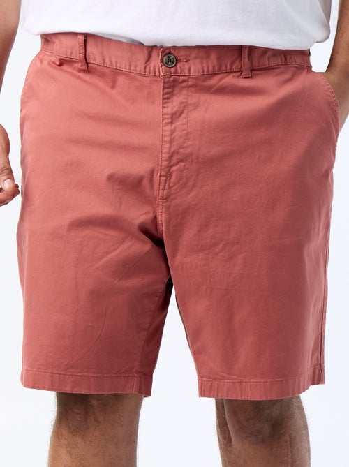 Bermuda chino in twill - Kiabi