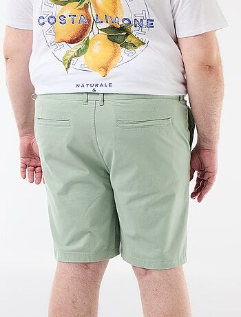 Bermuda chino in twill