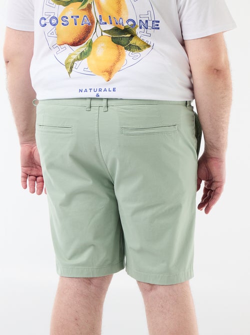 Bermuda chino in twill - Kiabi