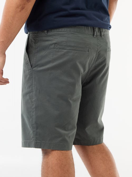 Bermuda chino in twill - Kiabi