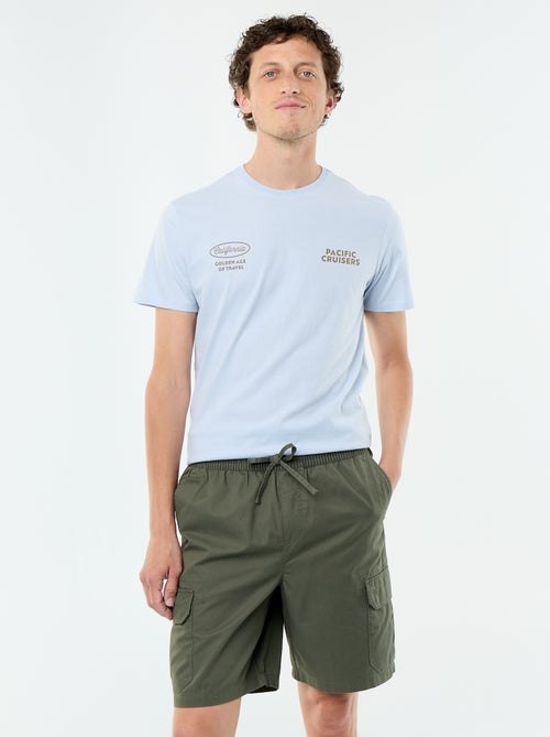 Bermuda chino in twill - Kiabi