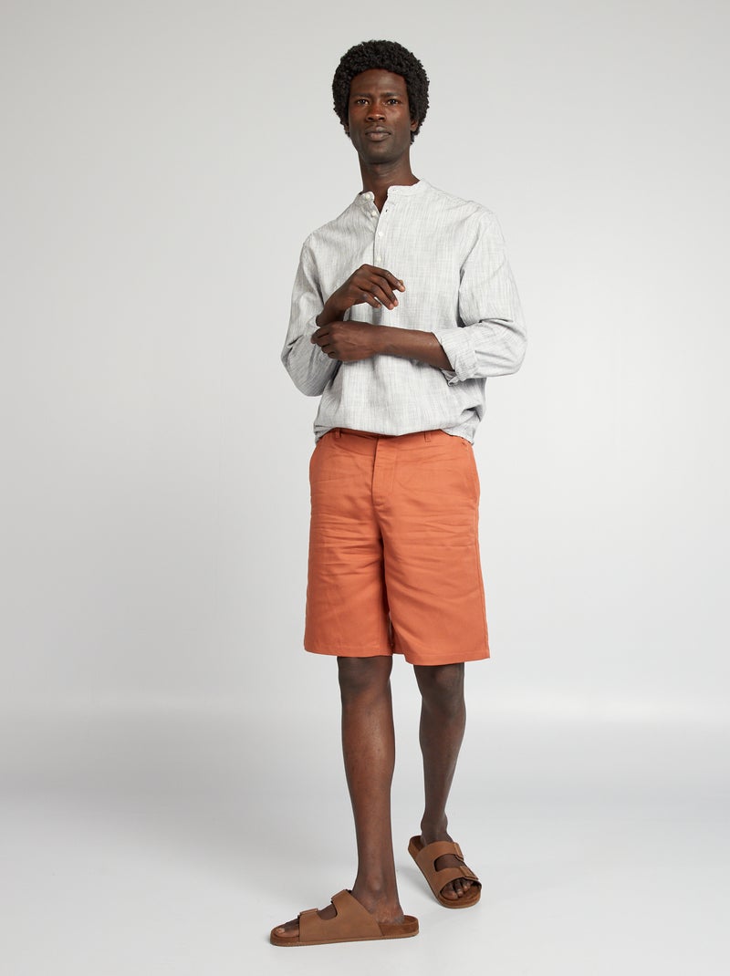 Bermuda chino MARRONE - Kiabi