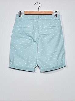 Bermuda chino stampato - Kiabi