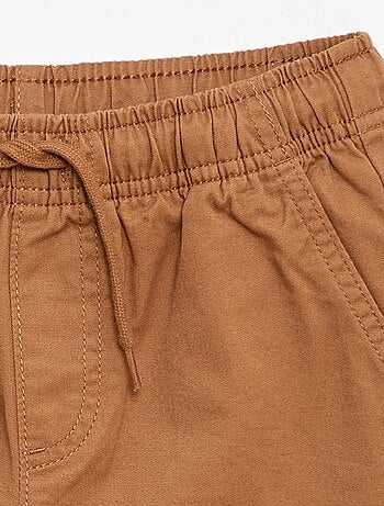 Bermuda chino tinta unita con lacci