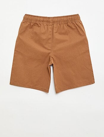 Bermuda chino tinta unita con lacci
