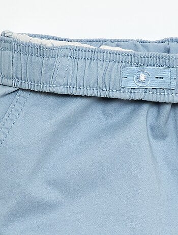 Bermuda chino tinta unita con lacci