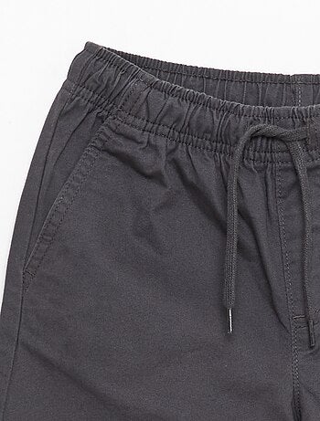 Bermuda chino tinta unita con lacci