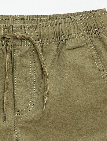 Bermuda chino tinta unita con lacci