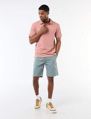 Bermuda chino tinta unita in twill