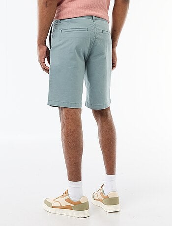 Bermuda chino tinta unita in twill