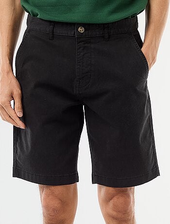 Bermuda chino tinta unita in twill