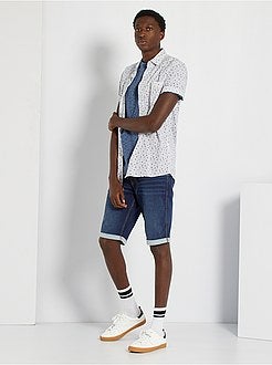 Bermuda comfort in denim - Kiabi