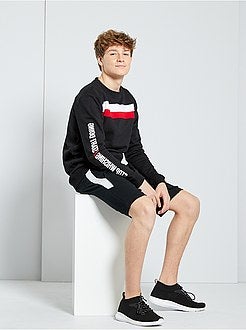 Ragazzo 10-18 anni - Bermuda con bande - Kiabi