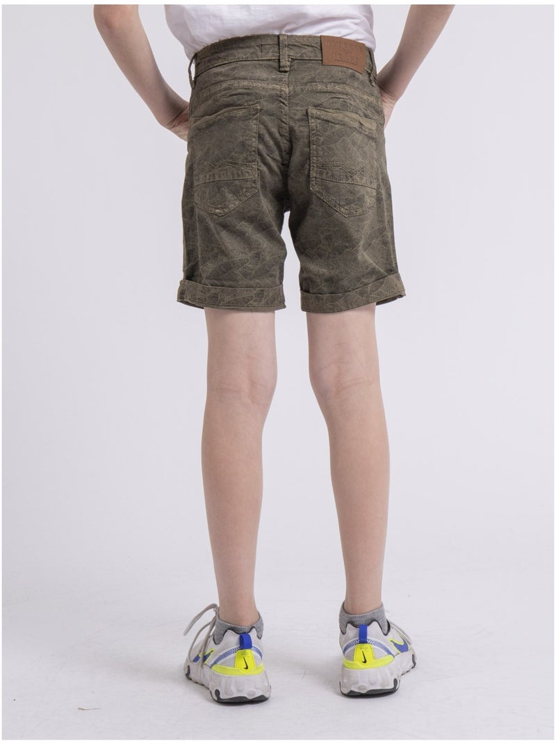 Bermuda con motivi BASKEL-J Cachi - Kiabi