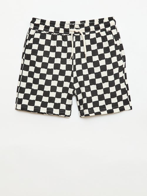 Bermuda con motivo - Kiabi