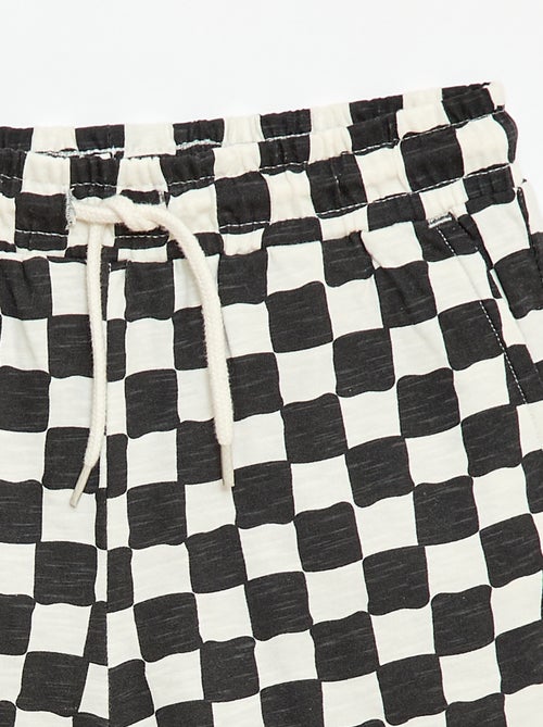 Bermuda con motivo - Kiabi