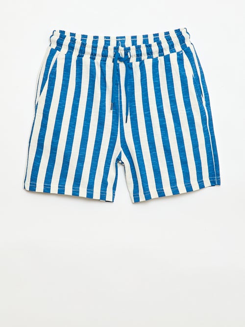 Bermuda con motivo - Kiabi