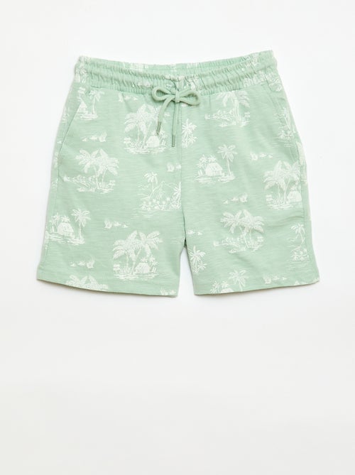 Bermuda con motivo - Kiabi