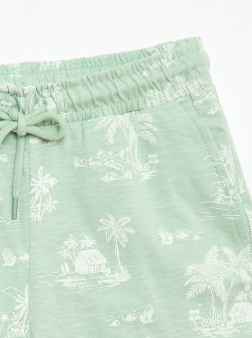 Bermuda con motivo - Kiabi