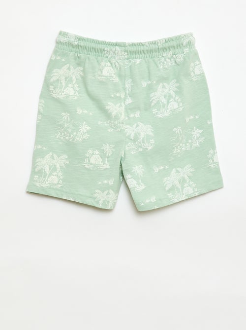 Bermuda con motivo - Kiabi