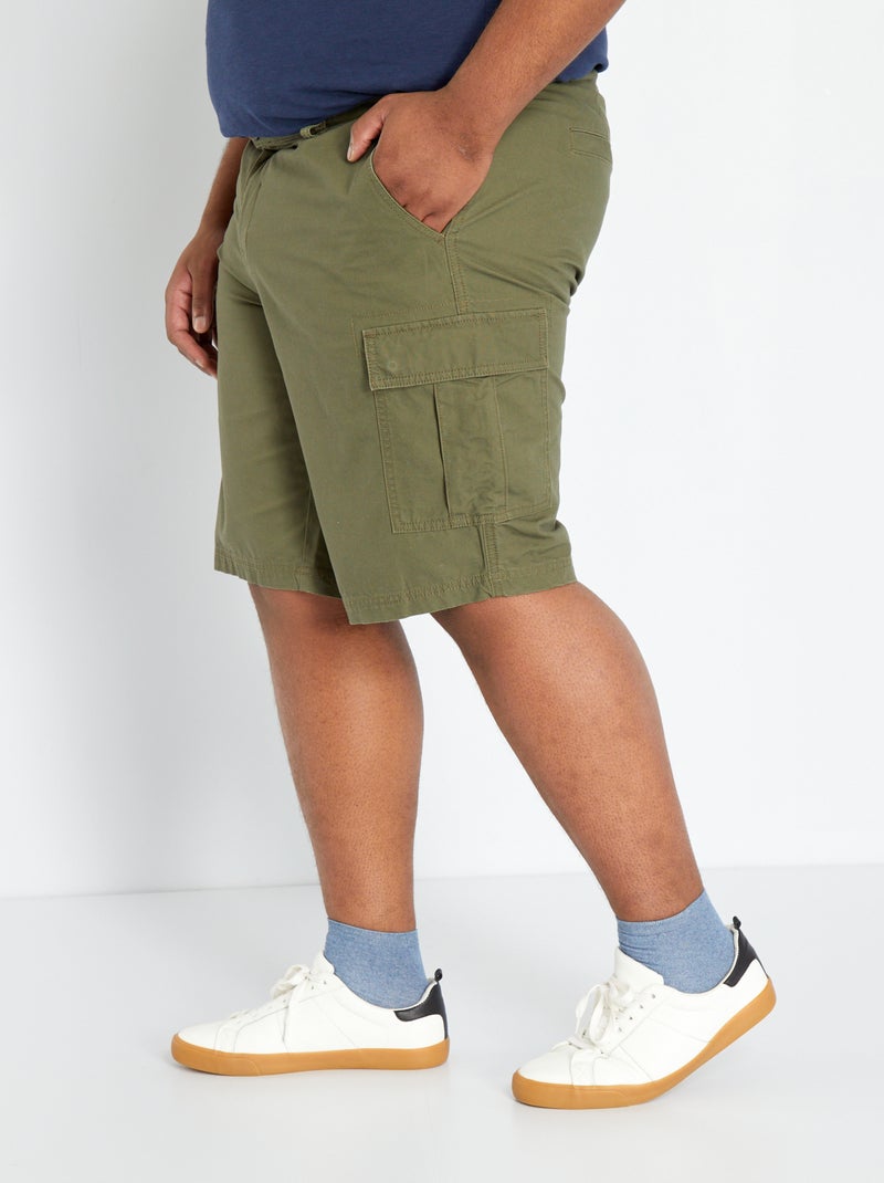 Bermuda con tasche cargo KAKI - Kiabi