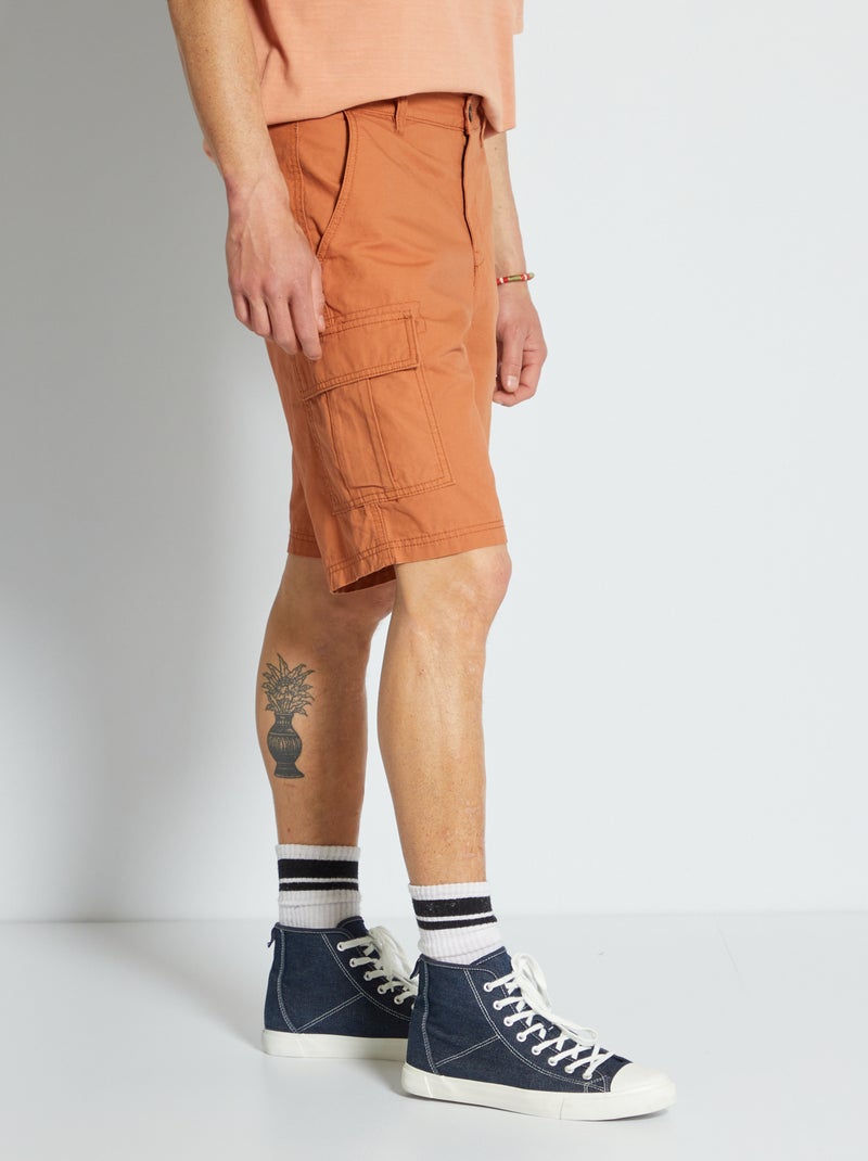 Shilton Bermuda Cargo Con 6 Tasche – Pantaloni Corti Cotone, Taglio Destro, Sopra Il Ginocchio – Modello E25710MP