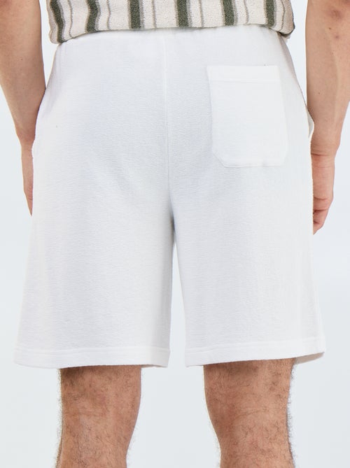 Bermuda con vita elasticizzata e coulisse - Kiabi
