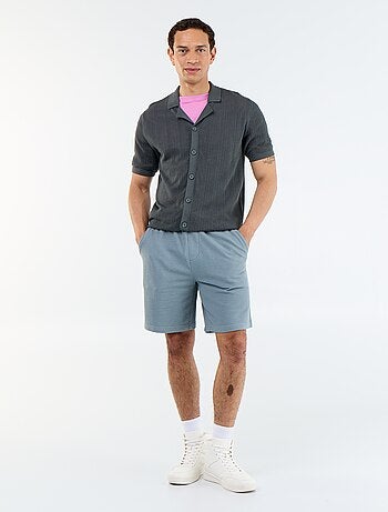 Bermuda con vita elasticizzata e coulisse