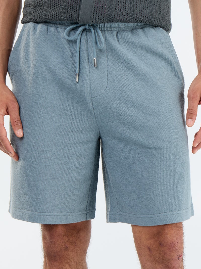 Bermuda con vita elasticizzata e coulisse Blu - Kiabi