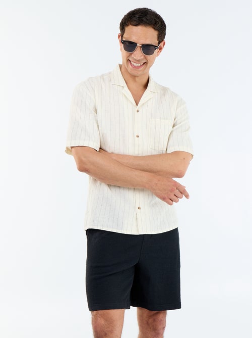 Bermuda con vita elasticizzata e coulisse - Kiabi