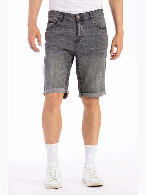 Bermuda cottone vestibilità relax AZAD - Kiabi