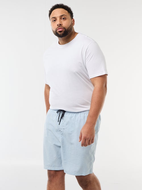 Bermuda da bagno a righe - Kiabi