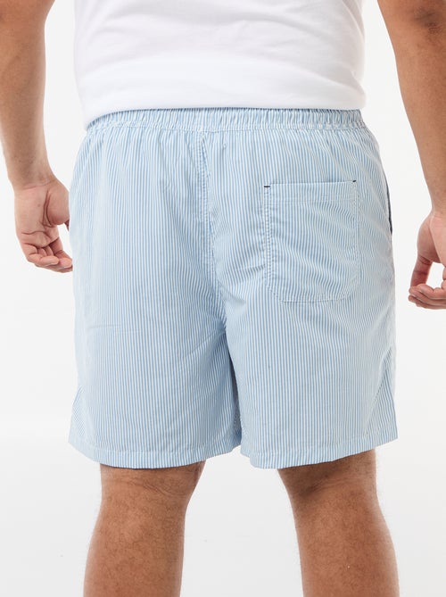 Bermuda da bagno a righe - Kiabi