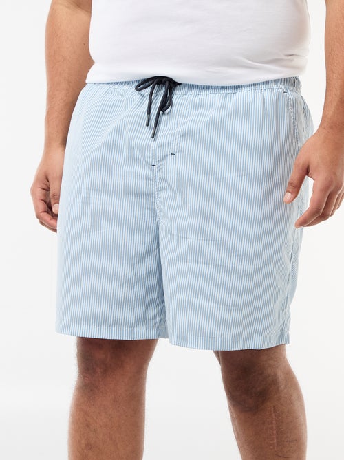 Bermuda da bagno a righe - Kiabi