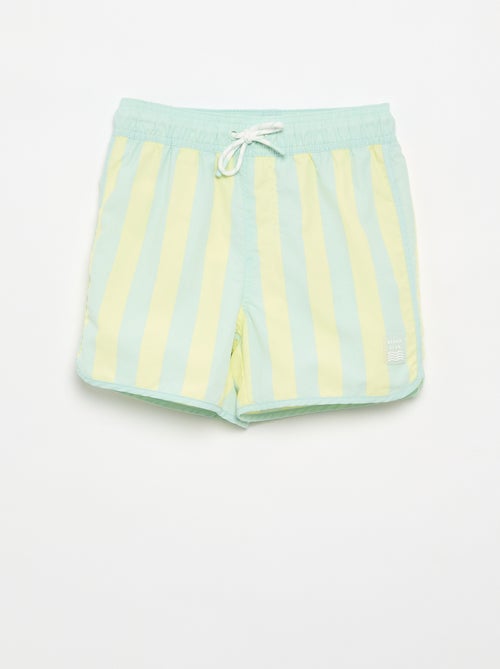 Bermuda da bagno a righe - Kiabi