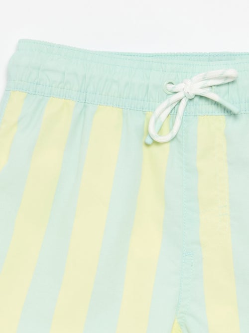Bermuda da bagno a righe - Kiabi