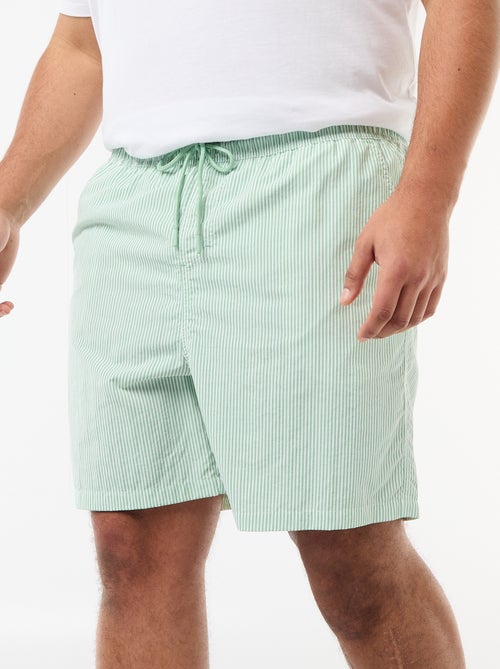 Bermuda da bagno a righe - Kiabi