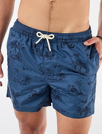 Bermuda da bagno con motivo