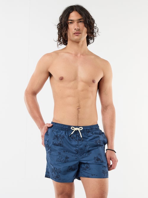 Bermuda da bagno con motivo - Kiabi