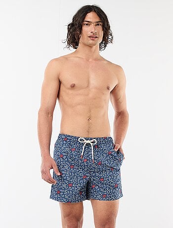 Bermuda da bagno con motivo