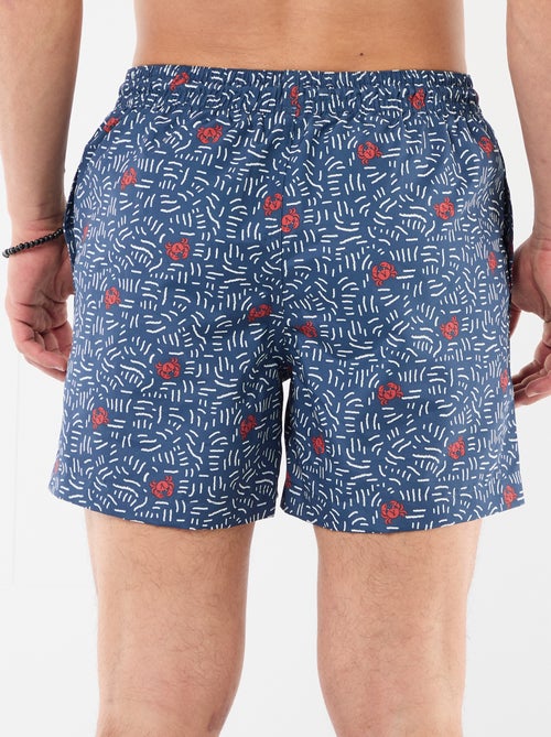 Bermuda da bagno con motivo - Kiabi