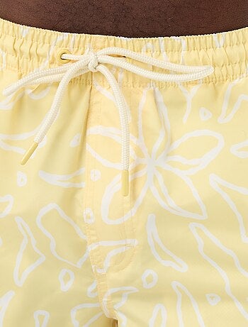 Bermuda da bagno con motivo