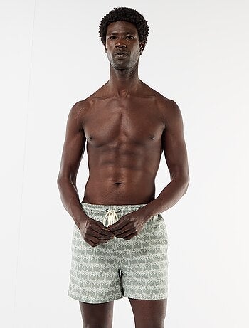 Bermuda da bagno con motivo