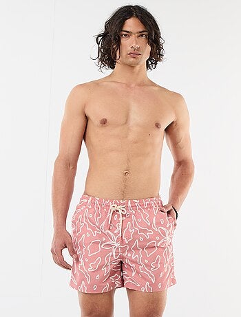 Bermuda da bagno con motivo