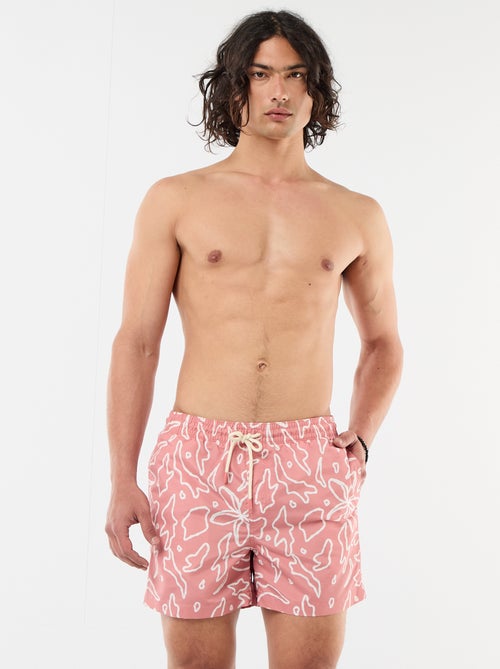 Bermuda da bagno con motivo - Kiabi