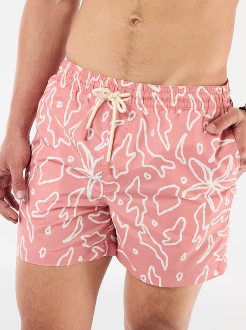Bermuda da bagno con motivo - Kiabi